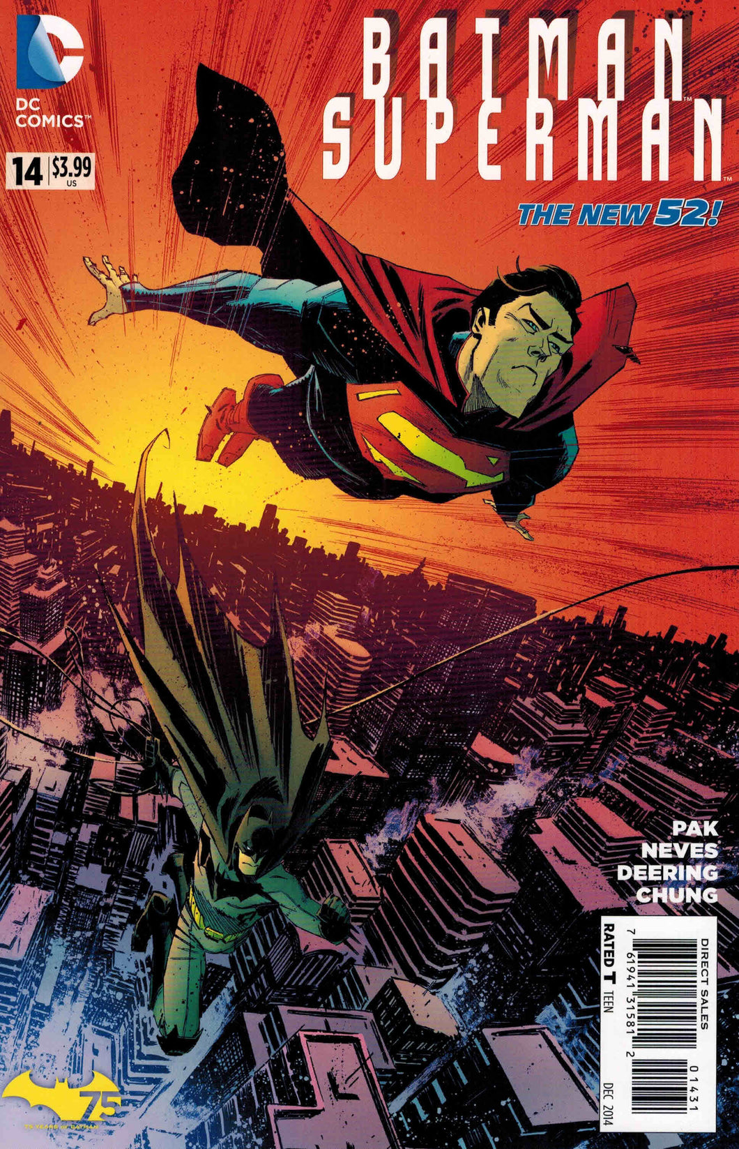 BATMAN SUPERMAN #14 VAR ED