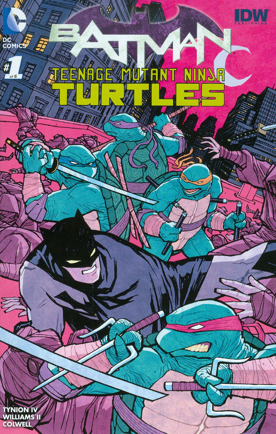 BATMAN TEENAGE MUTANT NINJA TURTLES #1 (OF 6)