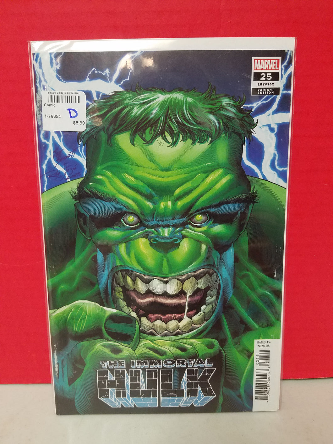 IMMORTAL HULK #25 BENNETT VAR DAMAGED