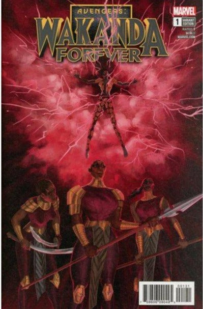 WAKANDA FOREVER AVENGERS #1 DEL RAY VAR