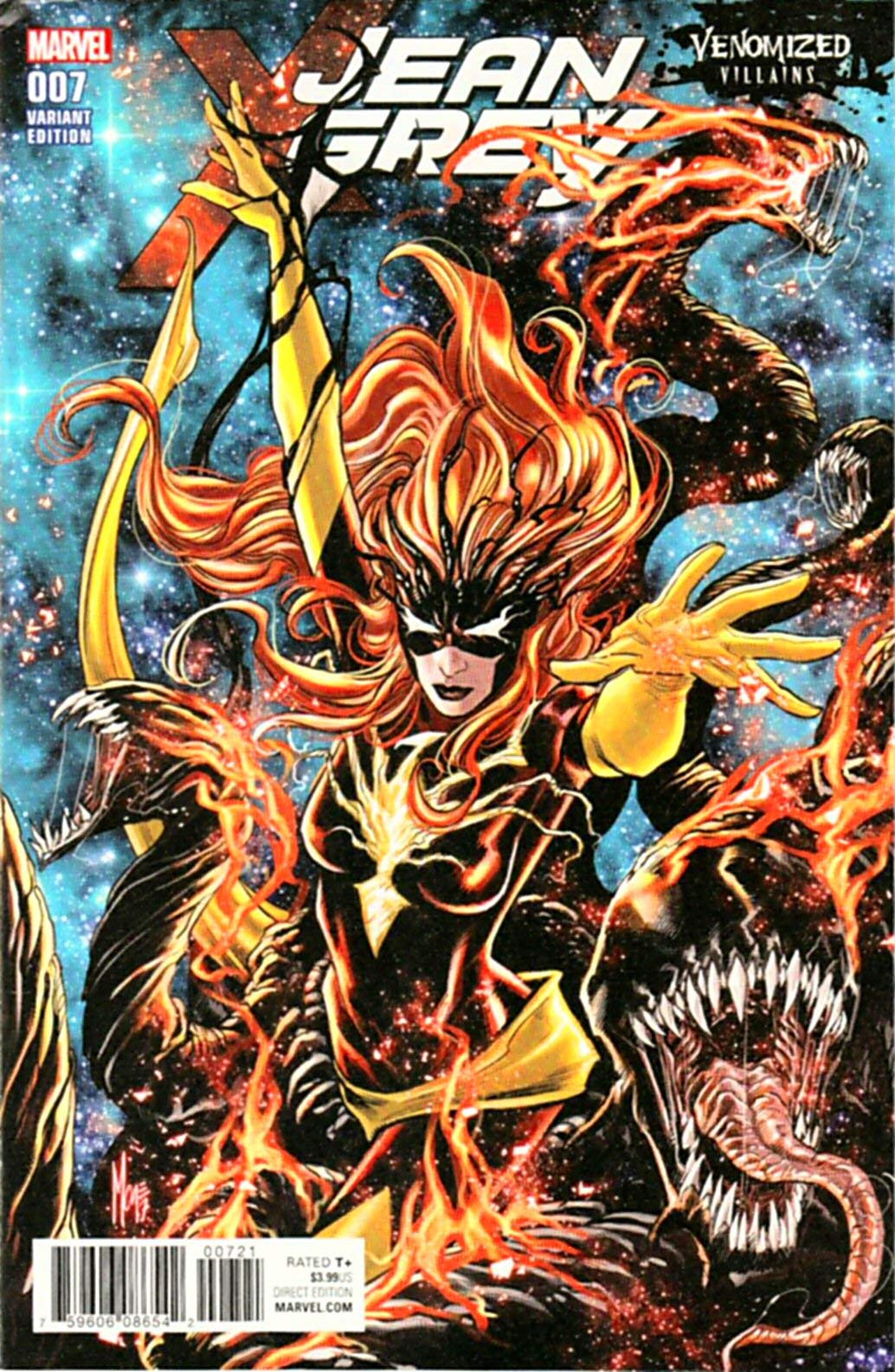 JEAN GREY #7 VENOMIZED PHOENIX FORCE VAR
