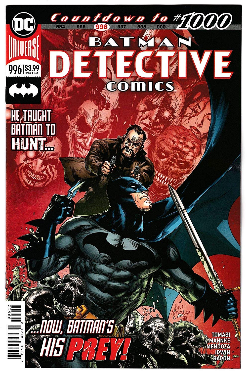 DETECTIVE COMICS #996 2ND PTG
