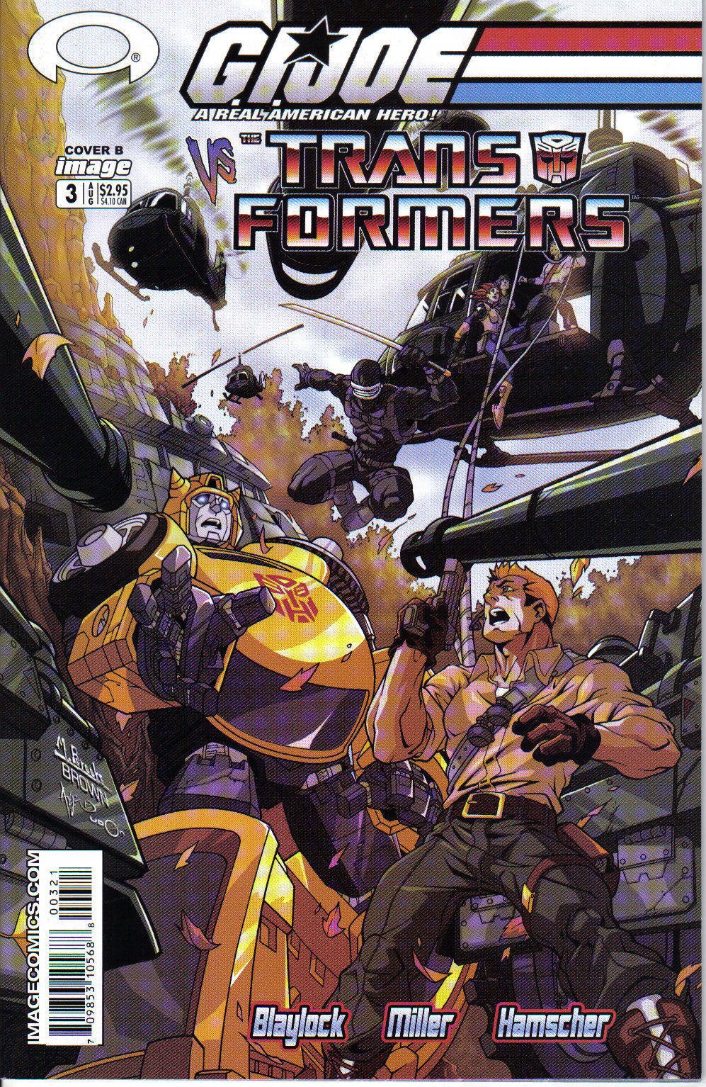 GI JOE TRANSFORMERS BROOKS CVR #3 (Of 6)
