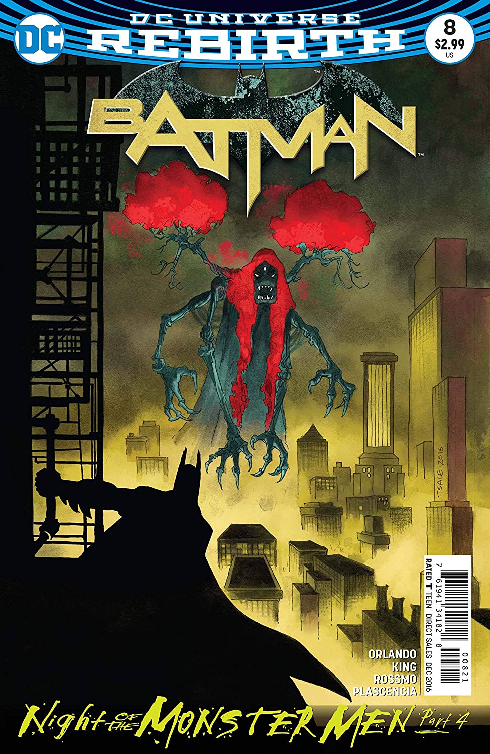 BATMAN #8 (MONSTER MEN) VAR