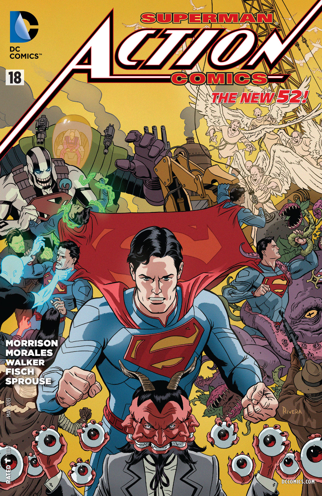 ACTION COMICS #18 VAR ED
