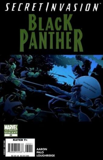 BLACK PANTHER #39 2ND PTG PALO VAR