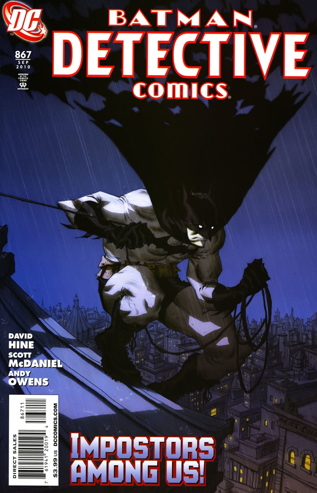 DETECTIVE COMICS #867