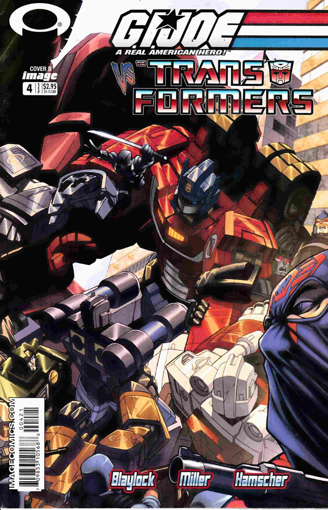 GI JOE TRANSFORMERS BROOKS CVR #4 (Of 6)