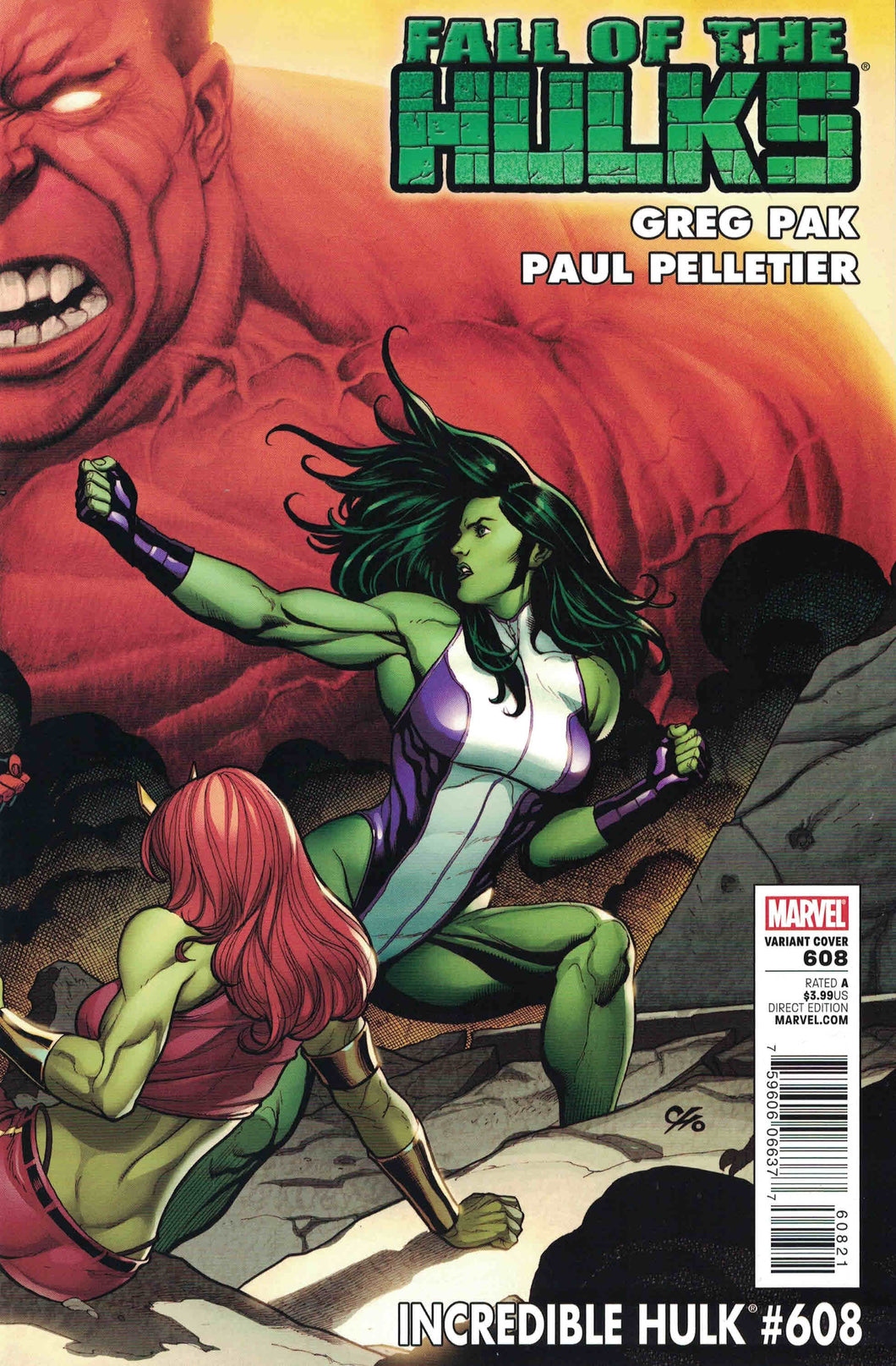 INCREDIBLE HULK #608 CHO VAR FOH