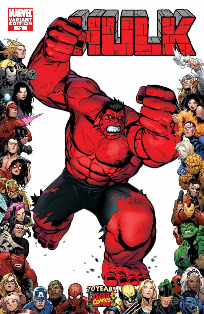 HULK #13 70TH FRAME GOLDEN VAR DKR