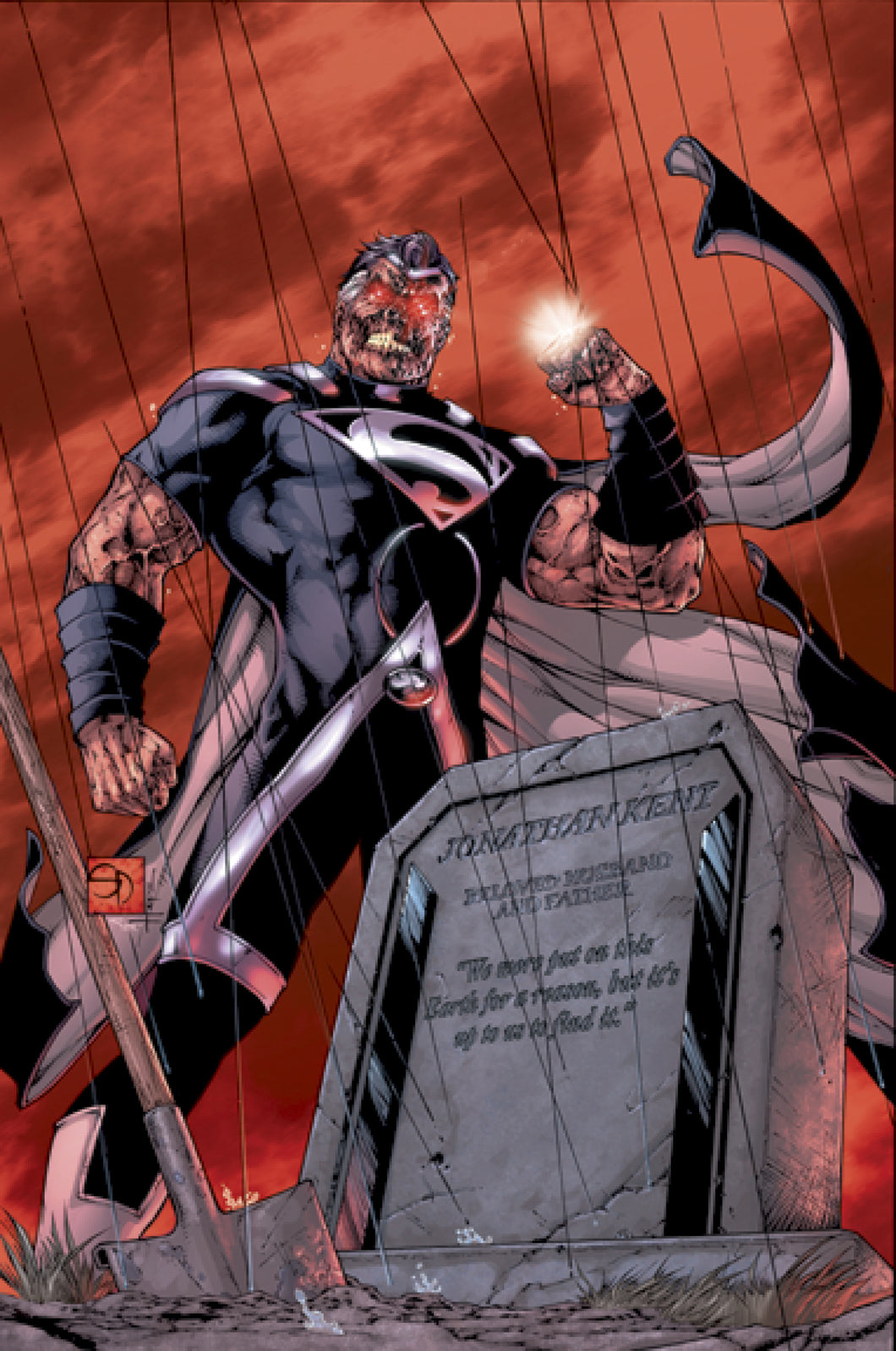 BLACKEST NIGHT SUPERMAN #1 (OF 3) 2ND PTG