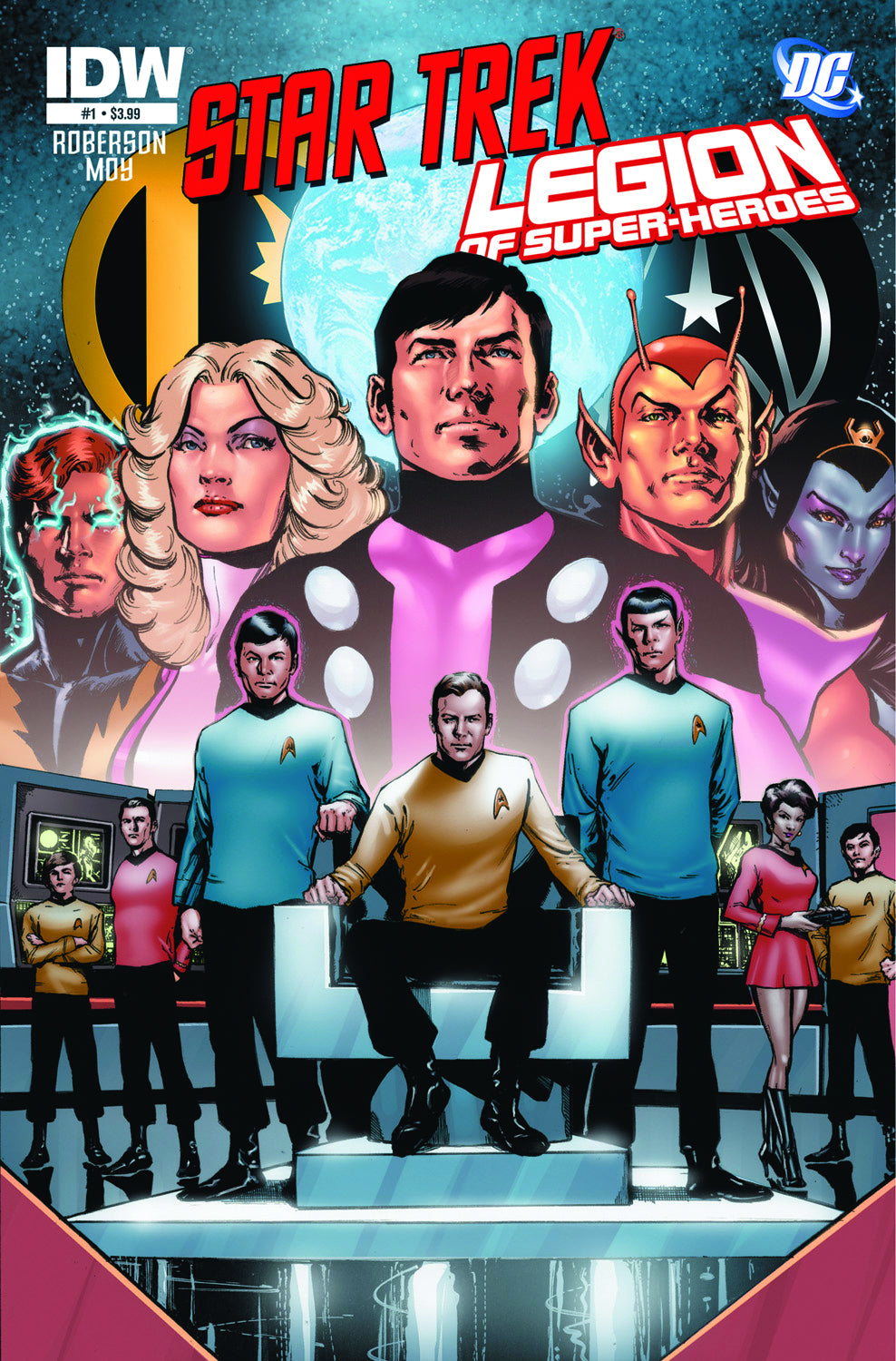 STAR TREK LEGION OF SUPERHEROES #1 (OF 6)