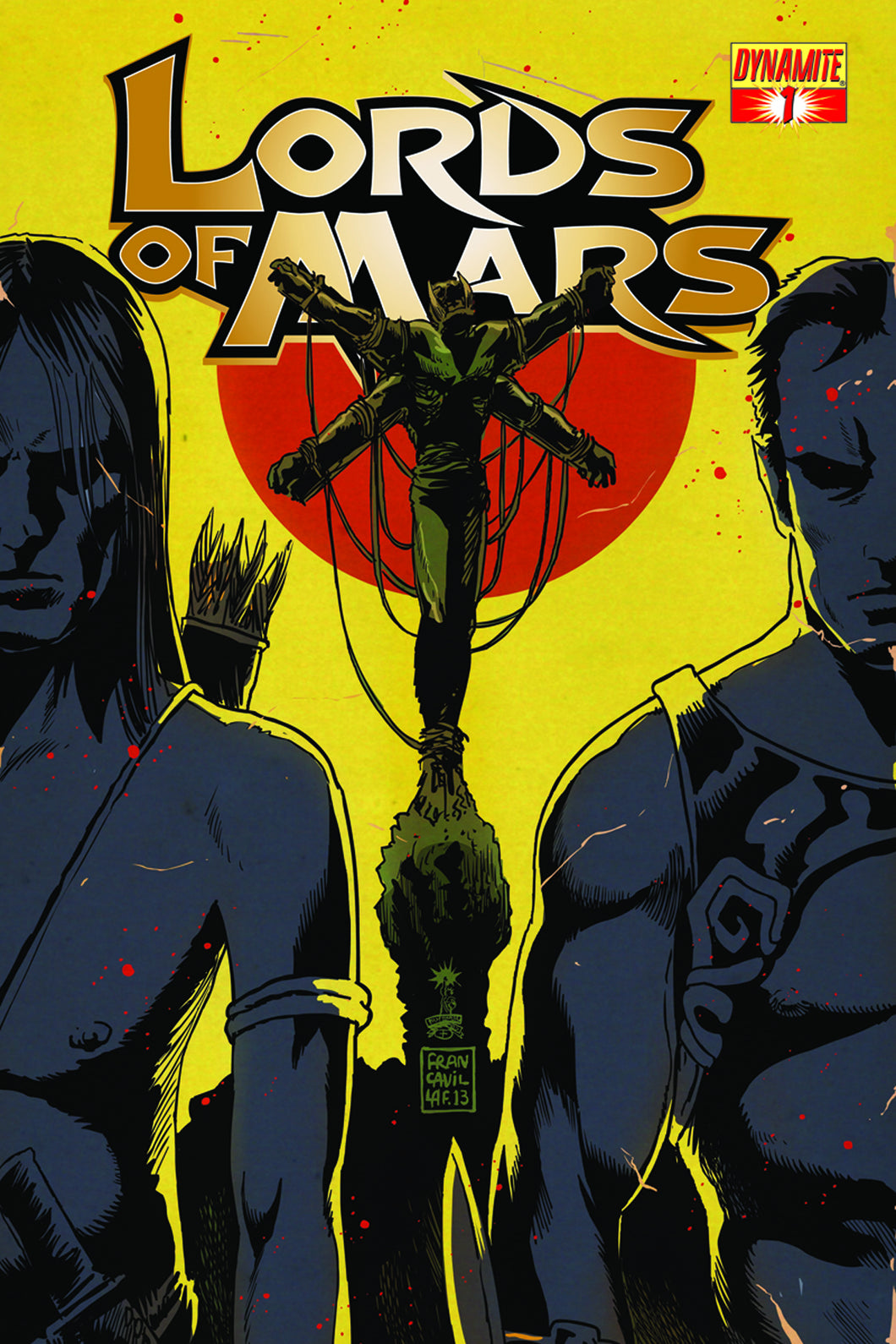 LORDS OF MARS #1 (OF 6) FRANCAVILLA VAR