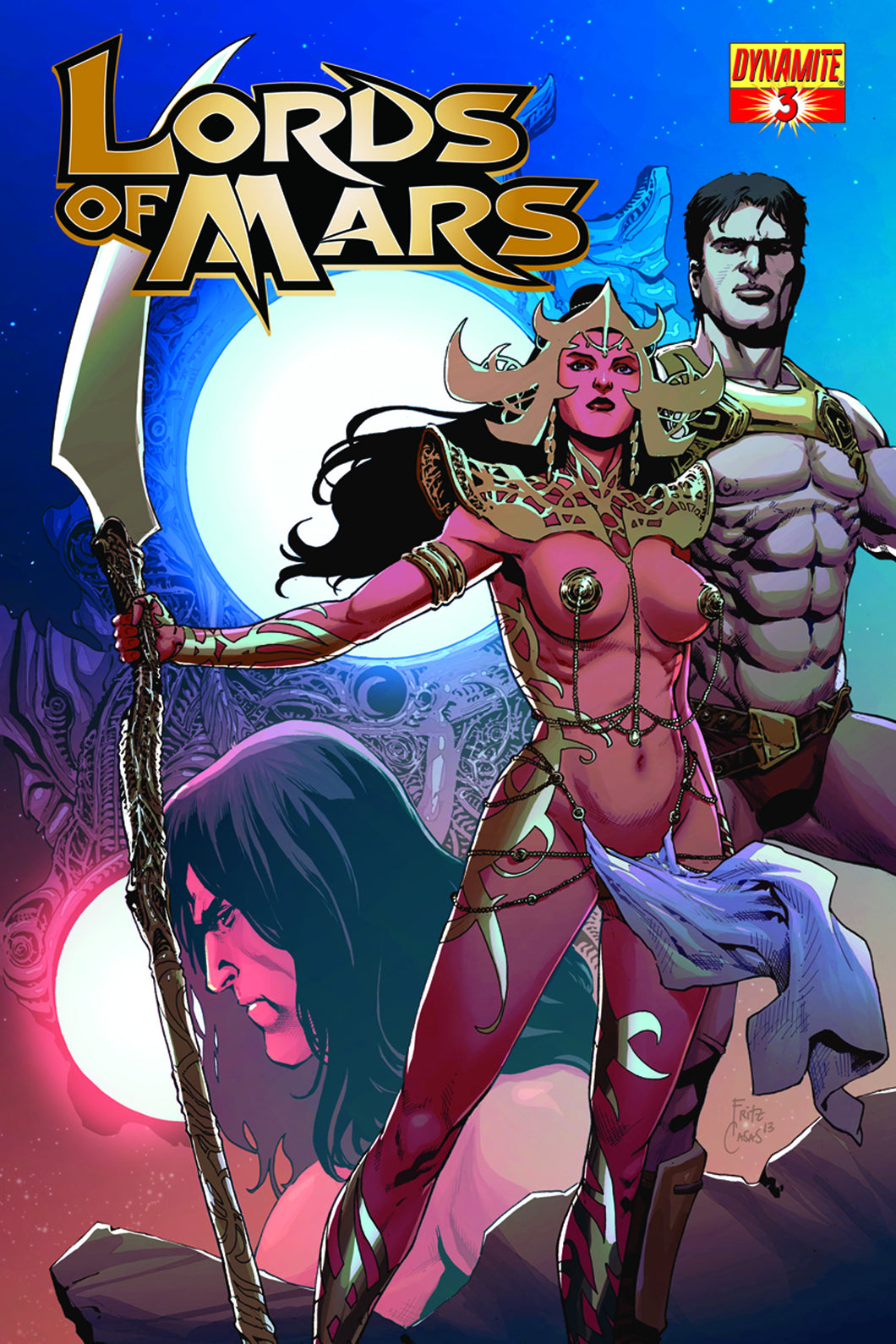 LORDS OF MARS #3 (OF 6) CASAS SUBSCRIPTION VAR CVR