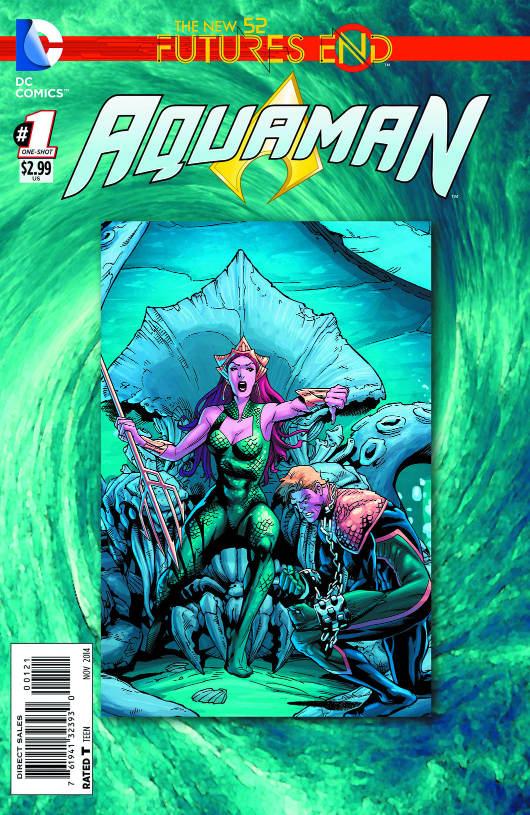 AQUAMAN FUTURES END #1 STANDARD ED