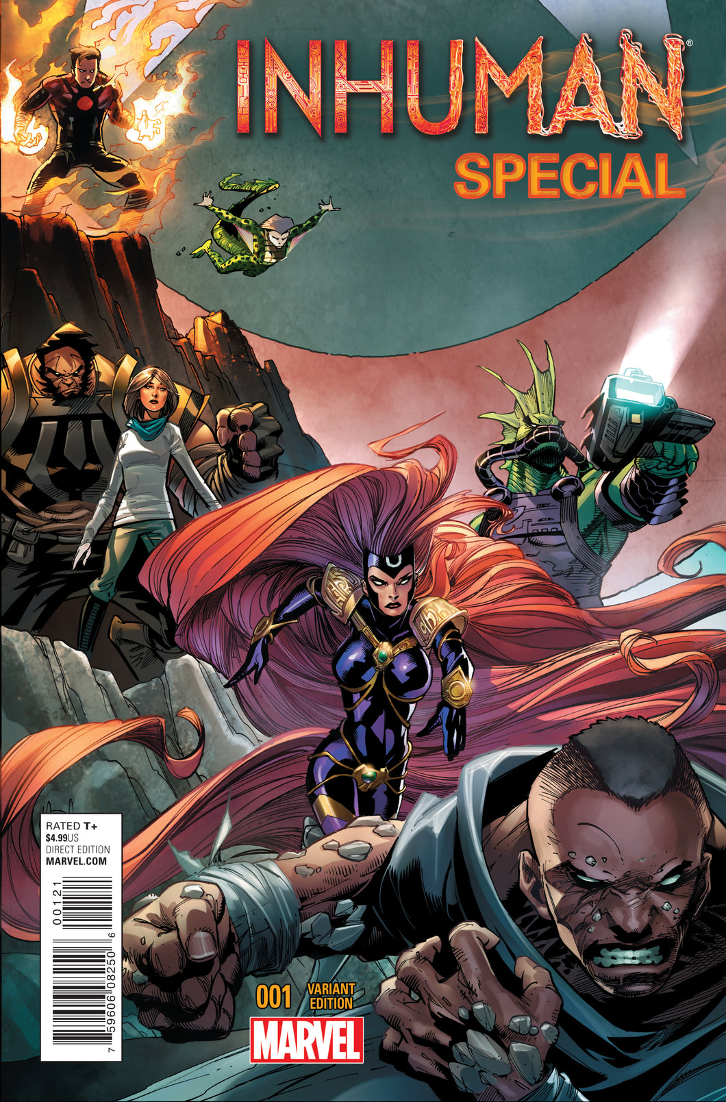 INHUMAN SPECIAL #1 KUBERT CONNECTING B VAR