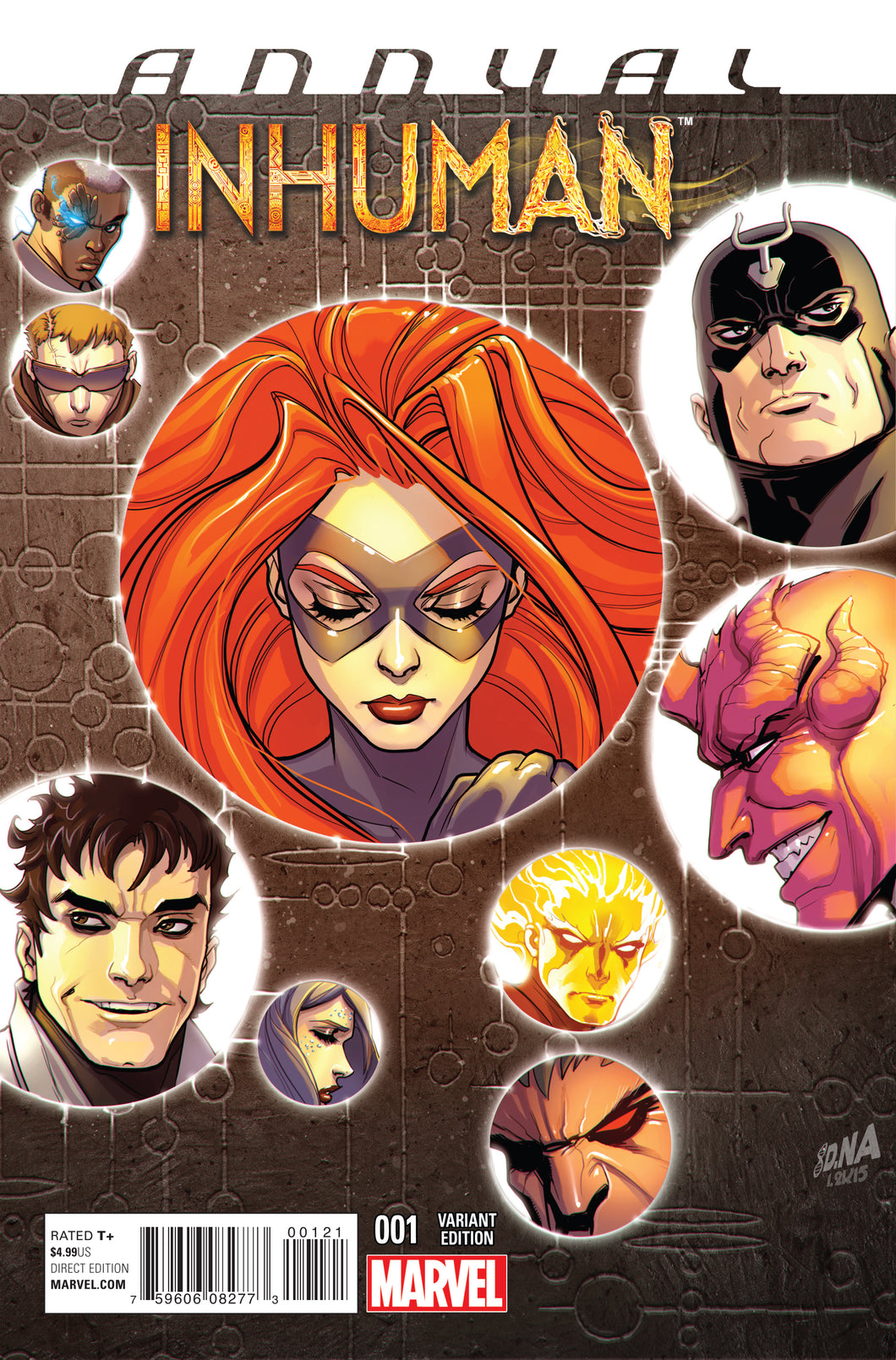 INHUMAN ANNUAL #1 NAKAYAMA VAR