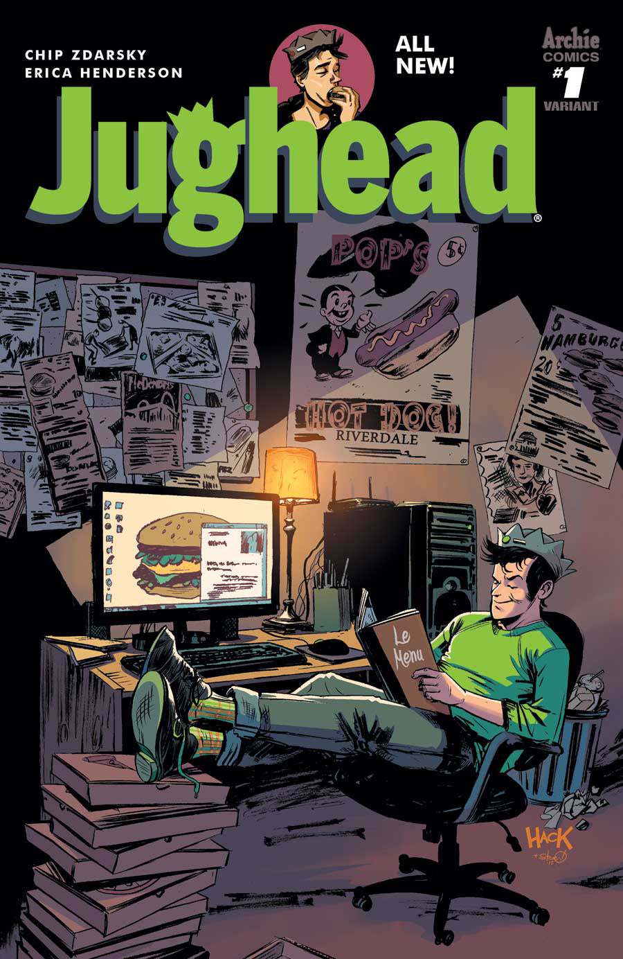 JUGHEAD #1 HACK VAR CVR