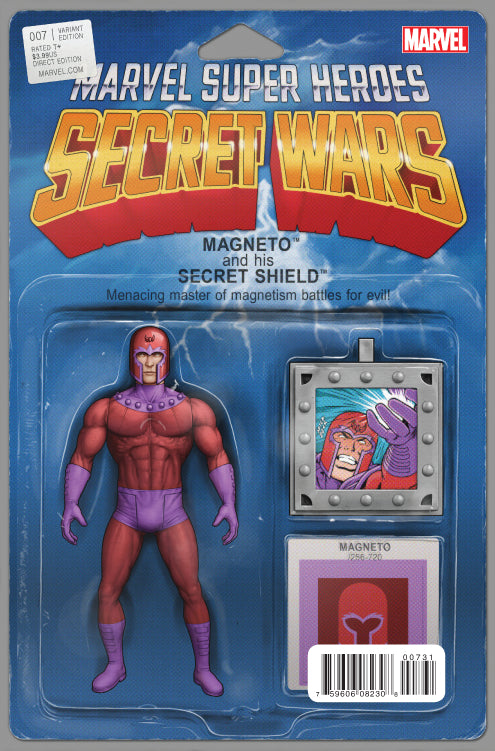 SECRET WARS #7 (OF 9) ACTION FIGURE VAR SWA