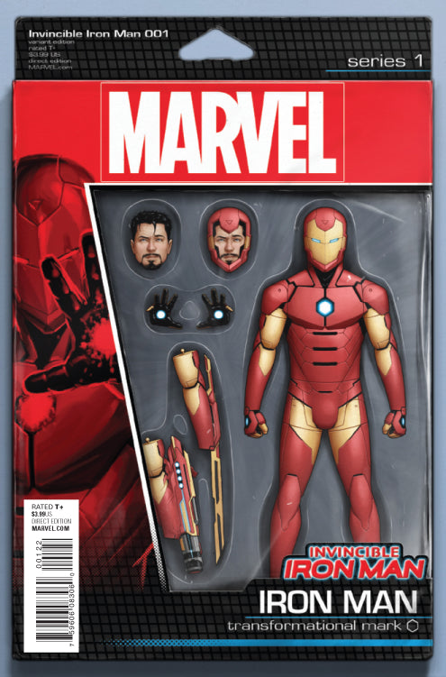 INVINCIBLE IRON MAN #1 ACTION FIGURE VAR