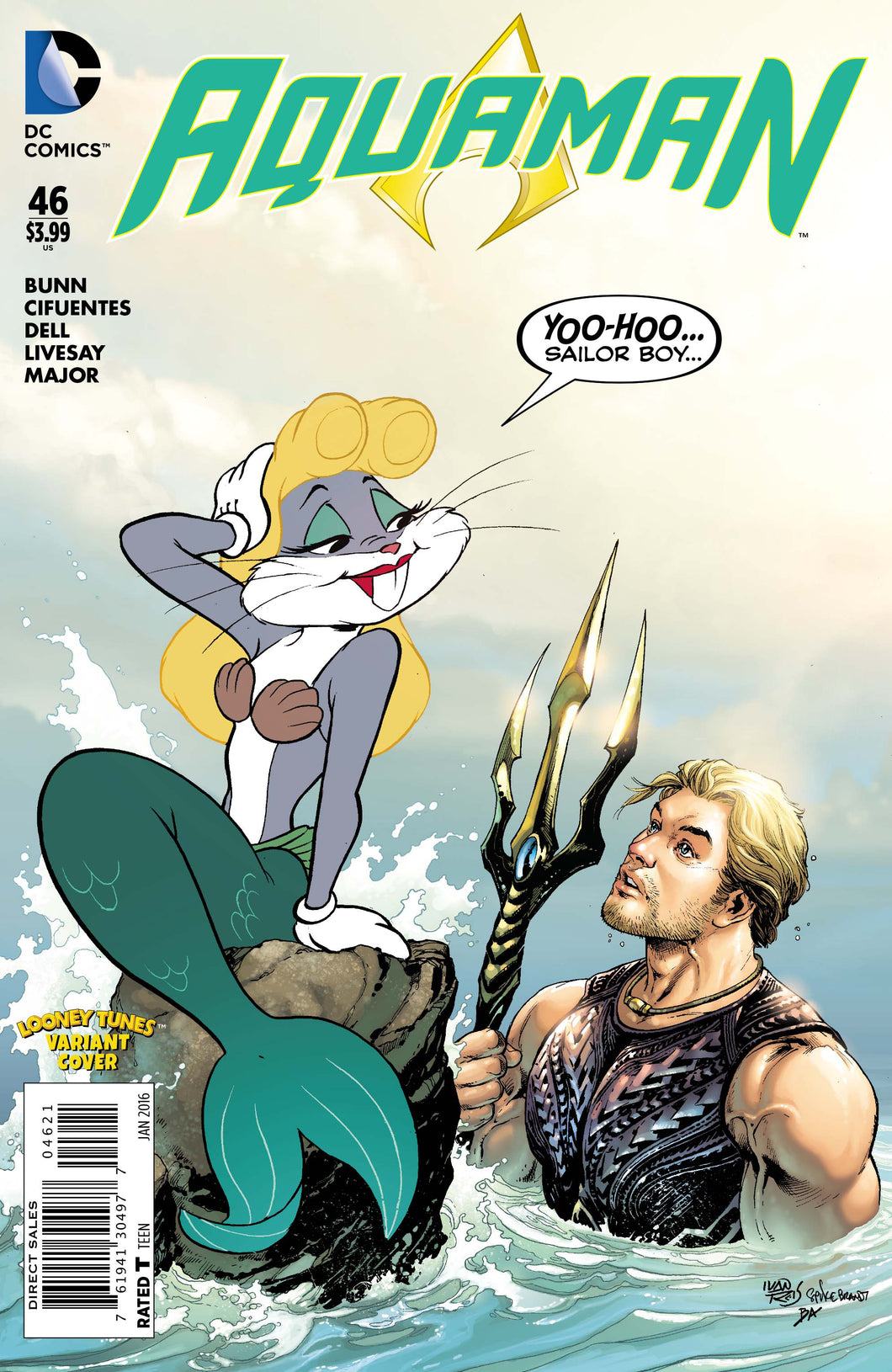 AQUAMAN #46 LOONEY TUNES VAR ED