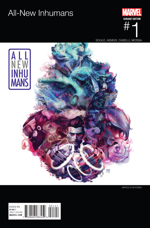 ALL NEW INHUMANS #1 DALFONSO HIP HOP VAR