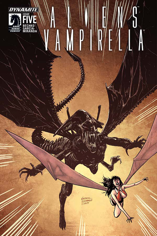 ALIENS VAMPIRELLA #5 (OF 6) CVR A HARDMAN