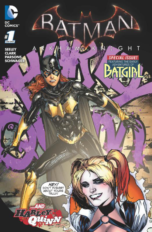 BATMAN ARKHAM KNIGHT BATGIRL AND HARLEY QUINN #1