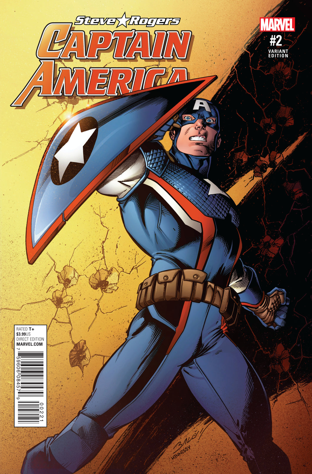 CAPTAIN AMERICA STEVE ROGERS #2 VAR