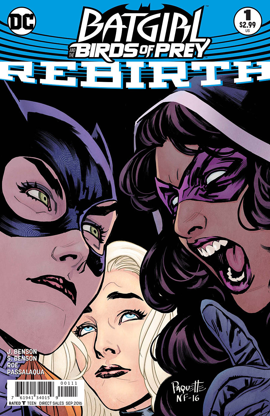 BATGIRL AND THE BIRDS OF PREY REBIRTH #1