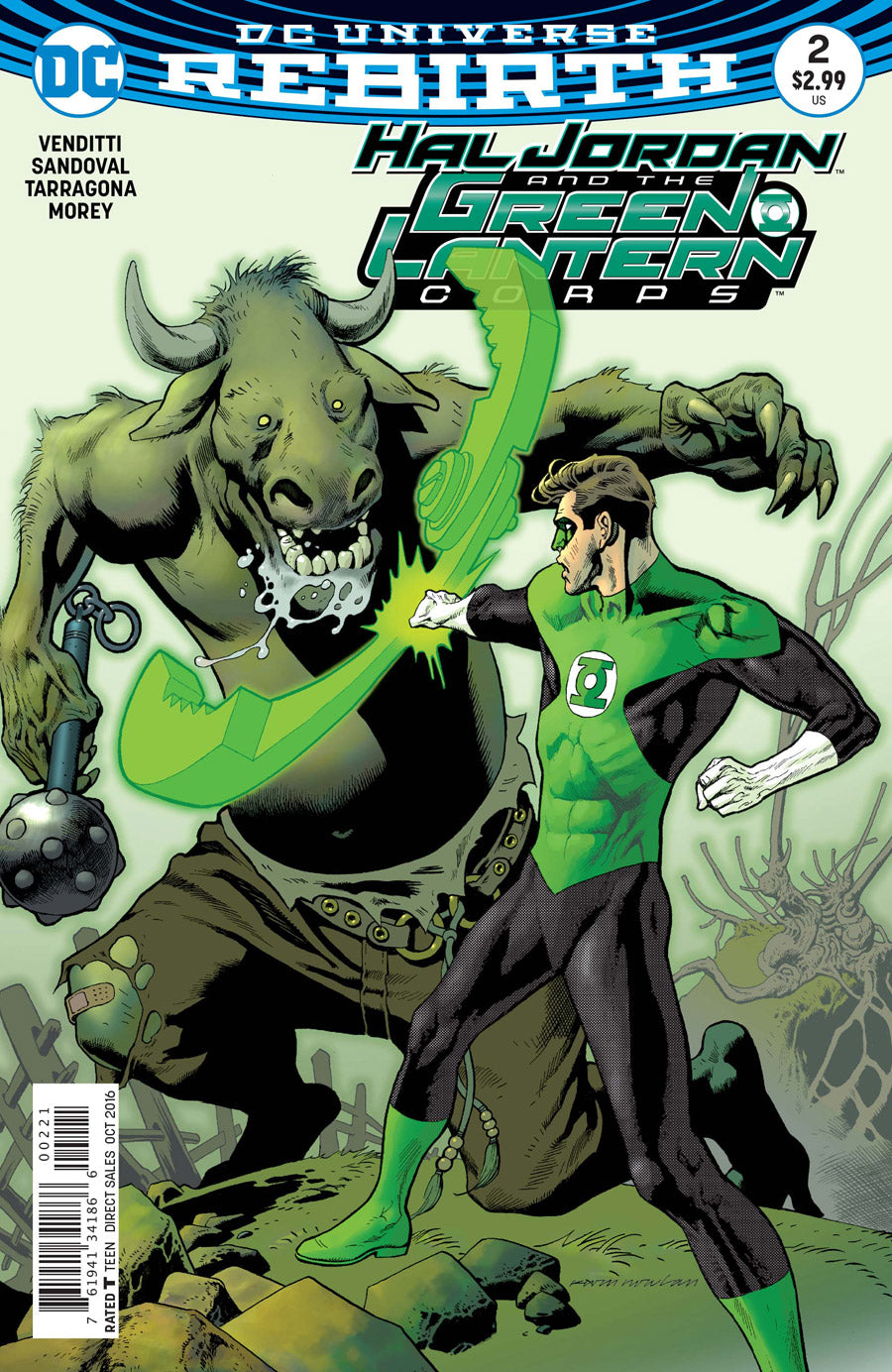 HAL JORDAN AND THE GREEN LANTERN CORPS #2 VAR ED