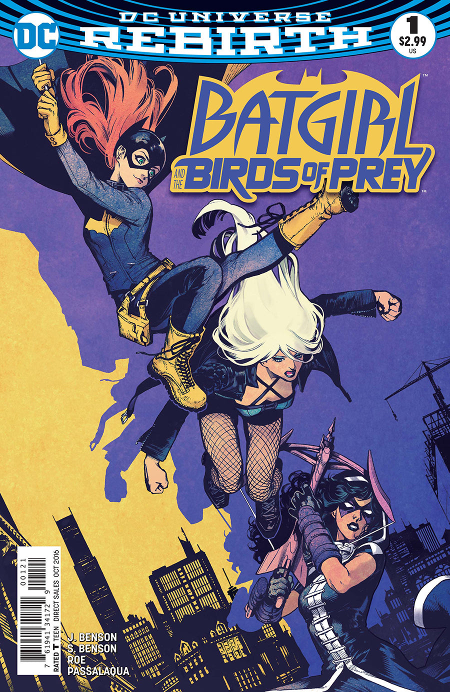 BATGIRL AND THE BIRDS OF PREY #1 VAR ED