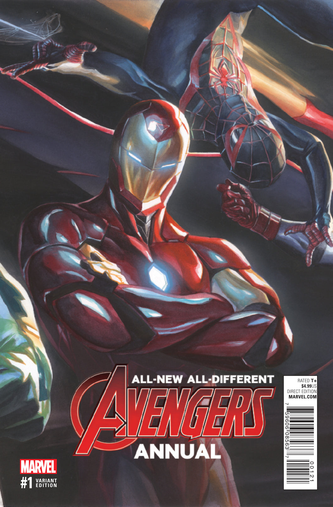 ALL NEW ALL DIFFERENT AVENGERS ANNUAL #1 ROSS VAR
