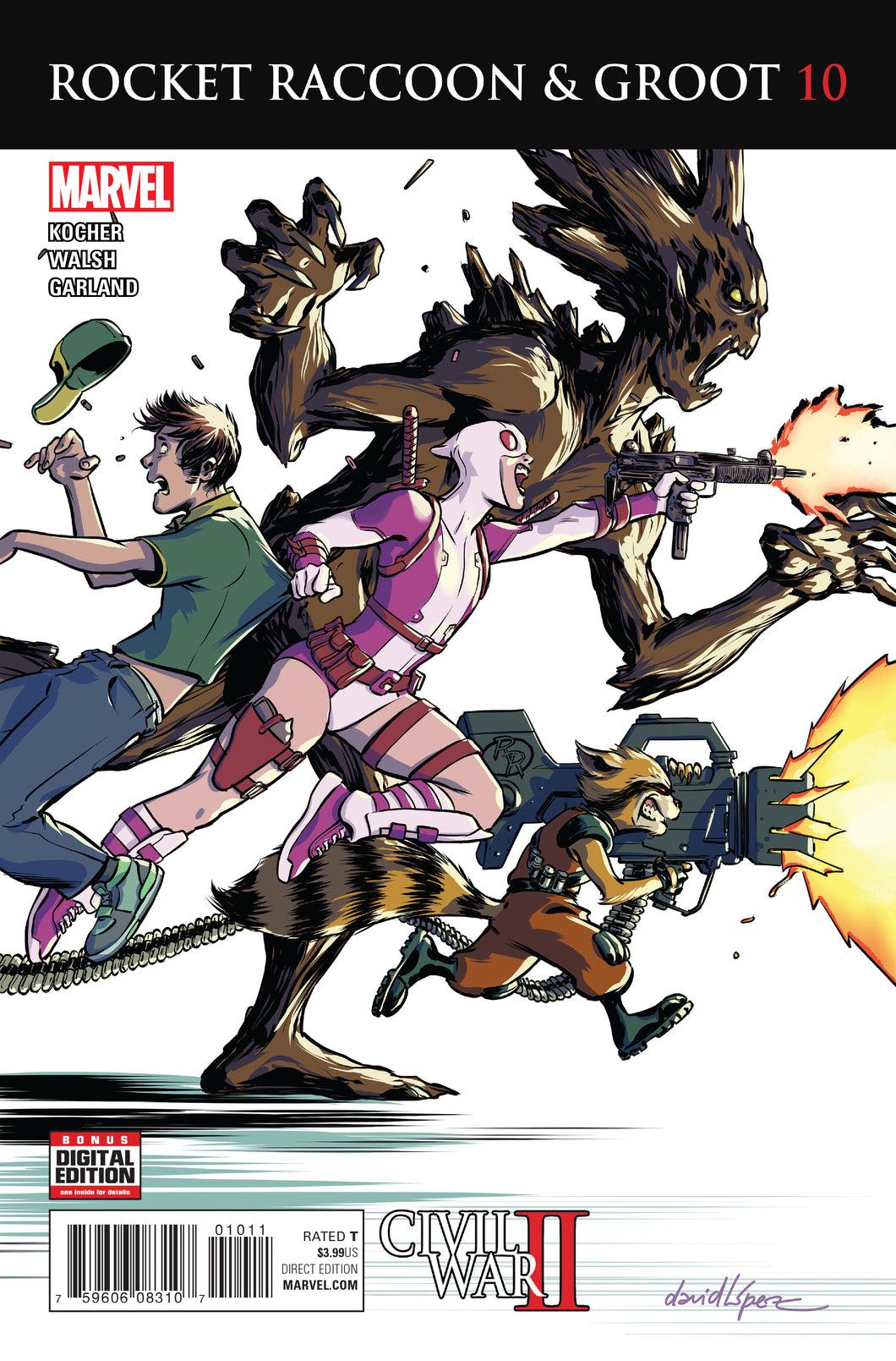 ROCKET RACCOON AND GROOT #10 CW2