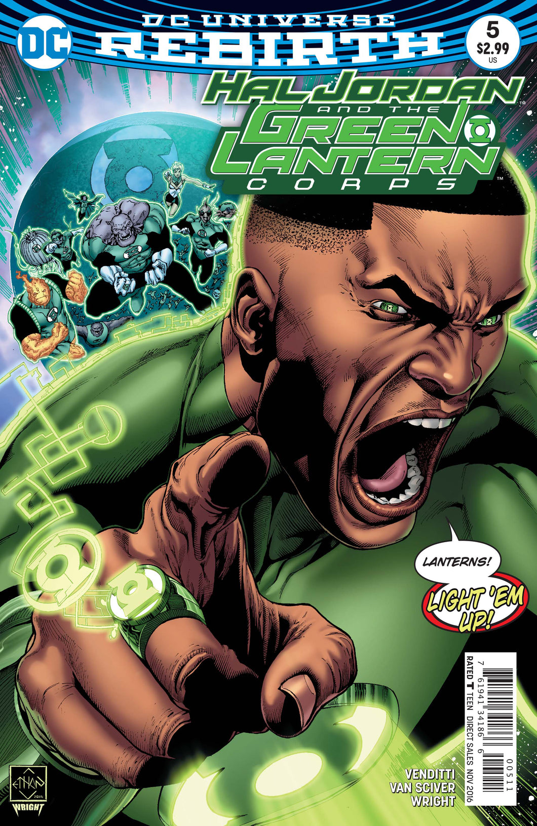 HAL JORDAN AND THE GREEN LANTERN CORPS #5