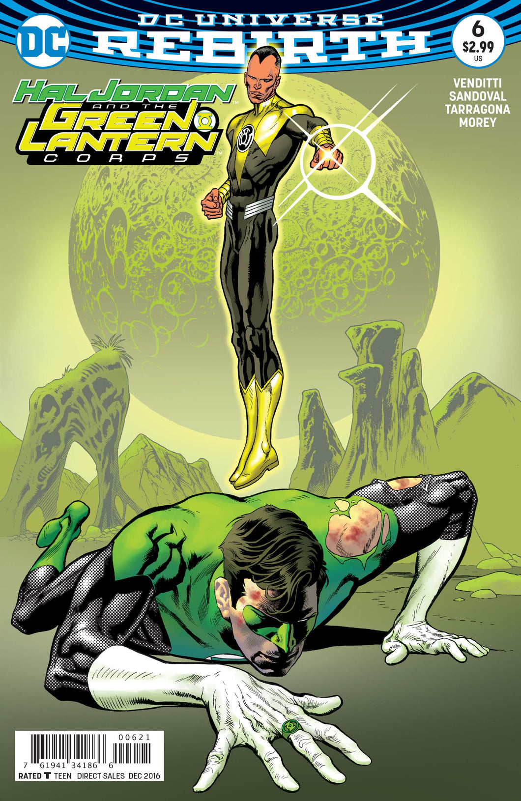 HAL JORDAN AND THE GREEN LANTERN CORPS #6 VAR ED