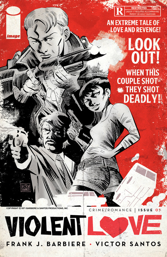VIOLENT LOVE #1 CVR B SANTOS