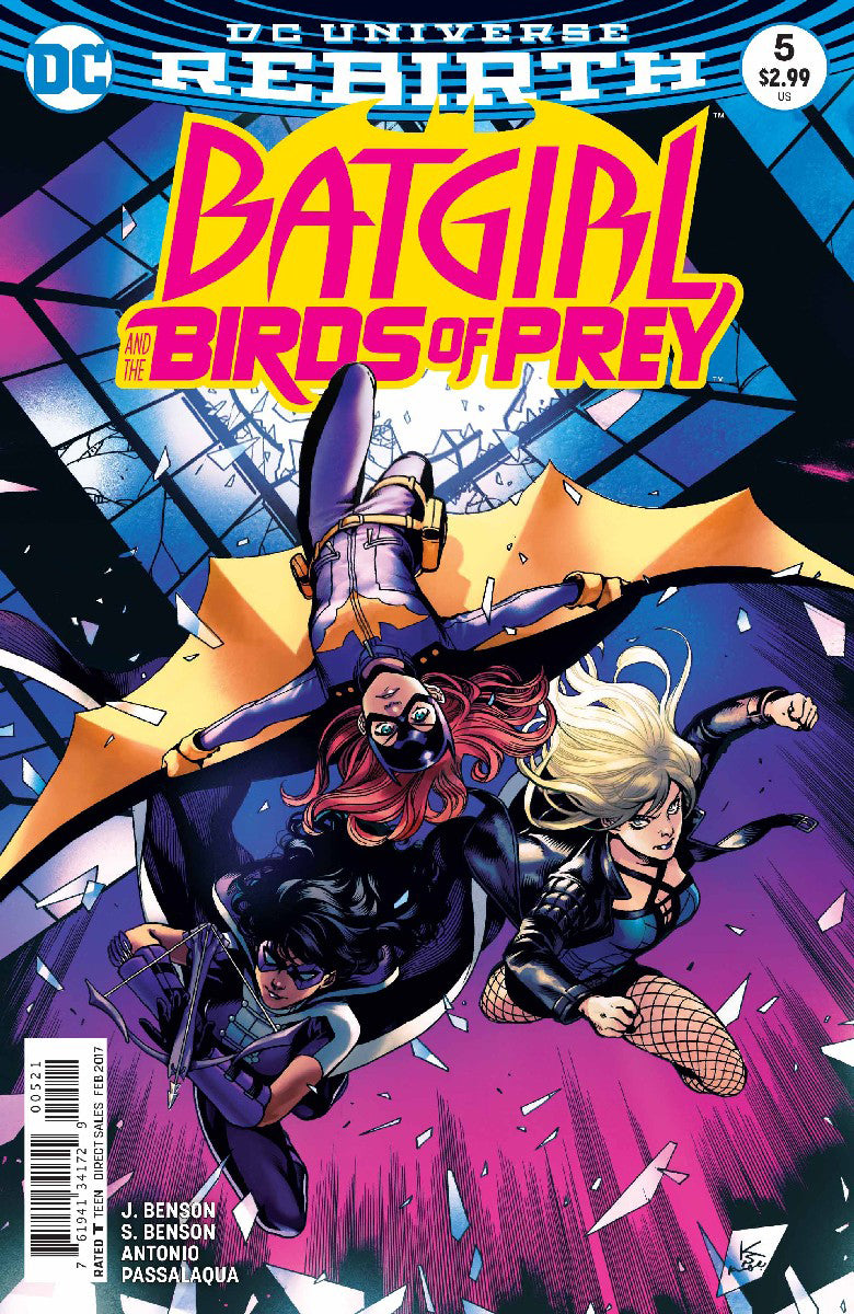 BATGIRL AND THE BIRDS OF PREY #5 VAR ED