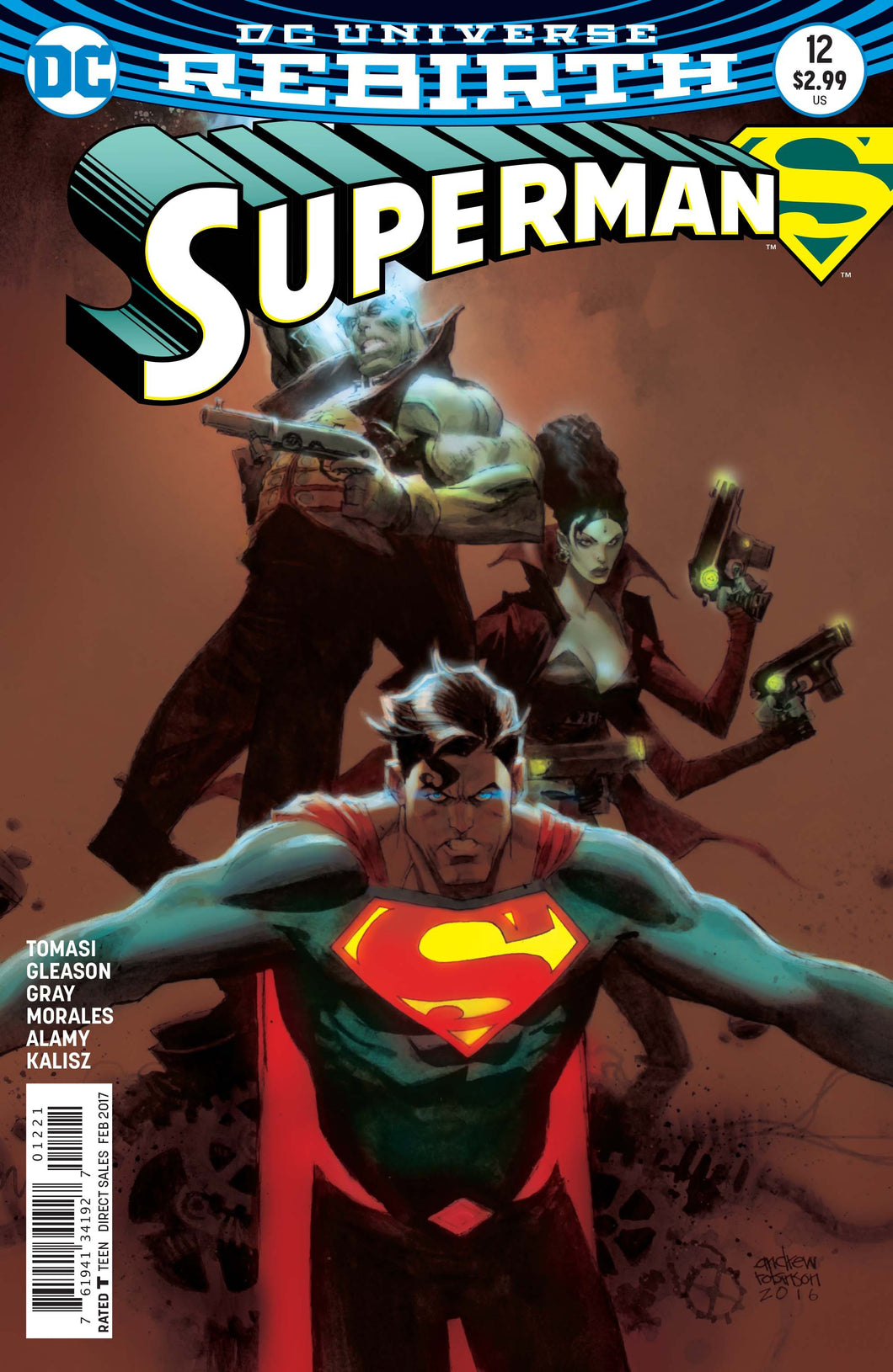 SUPERMAN #12 VAR ED