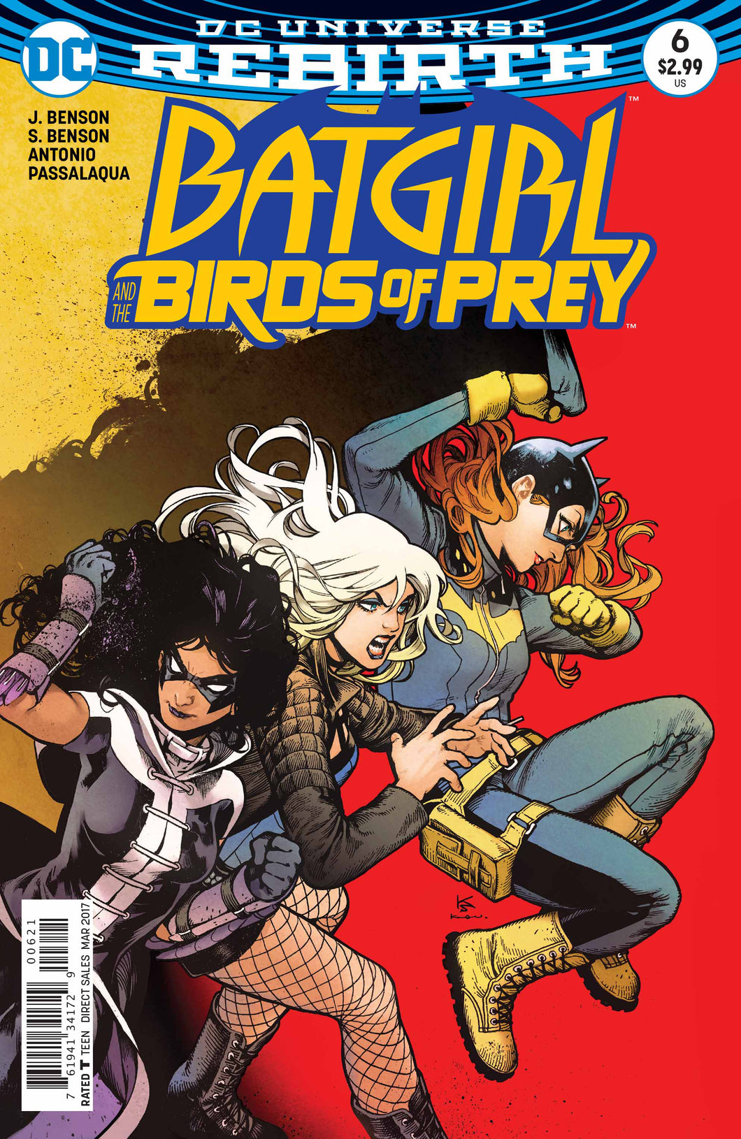 BATGIRL AND THE BIRDS OF PREY #6 VAR ED