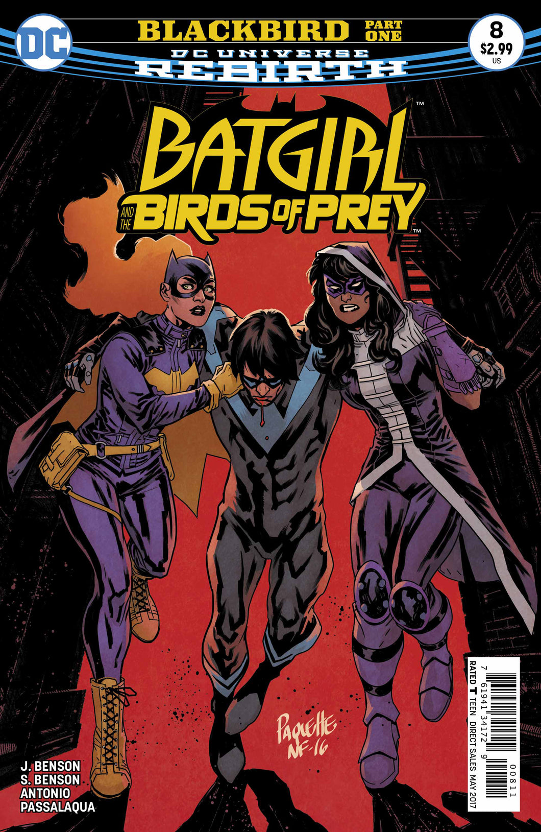 BATGIRL AND THE BIRDS OF PREY #8