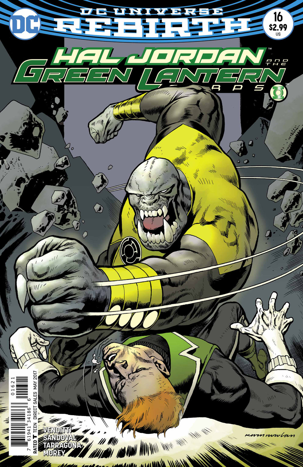 HAL JORDAN AND THE GREEN LANTERN CORPS #16 VAR ED