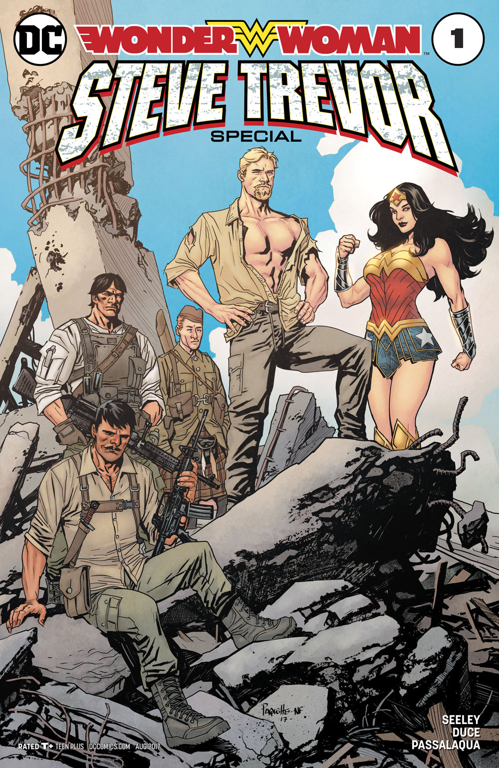 WONDER WOMAN STEVE TREVOR #1 VAR ED