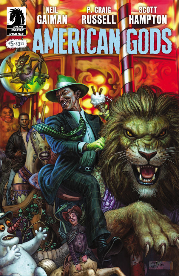 NEIL GAIMAN AMERICAN GODS SHADOWS #5