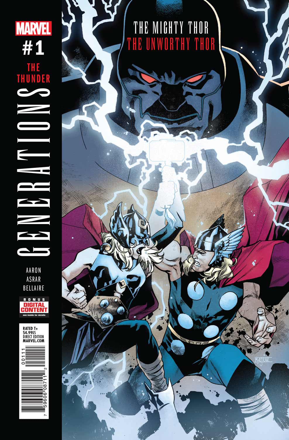 GENERATIONS UNWORTHY THOR & MIGHTY THOR #1