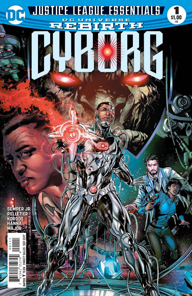 DC JUSTICE LEAGUE ESSENTIALS CYBORG #1 REBIRTH