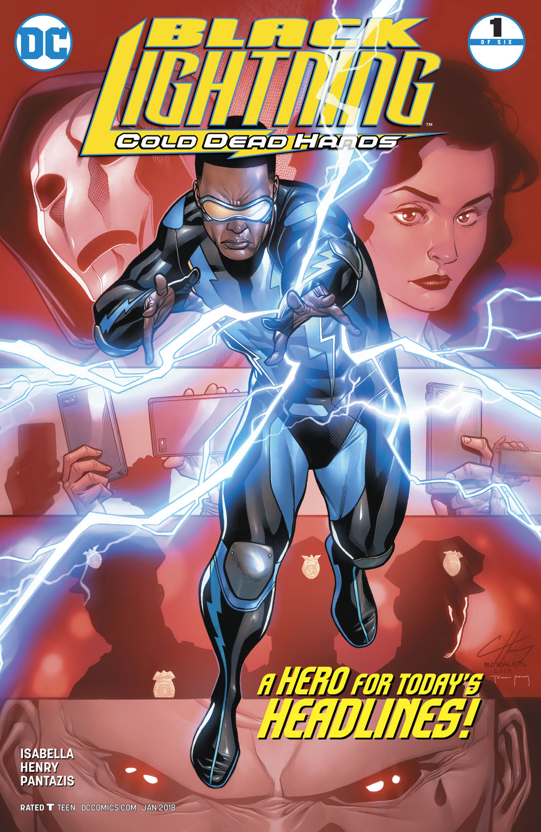 BLACK LIGHTNING COLD DEAD HANDS #1 (OF 6)