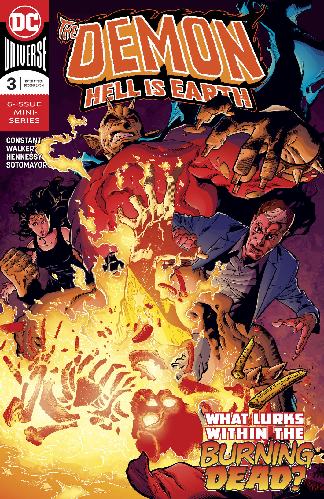 DEMON HELL IS EARTH #3 (OF 6)