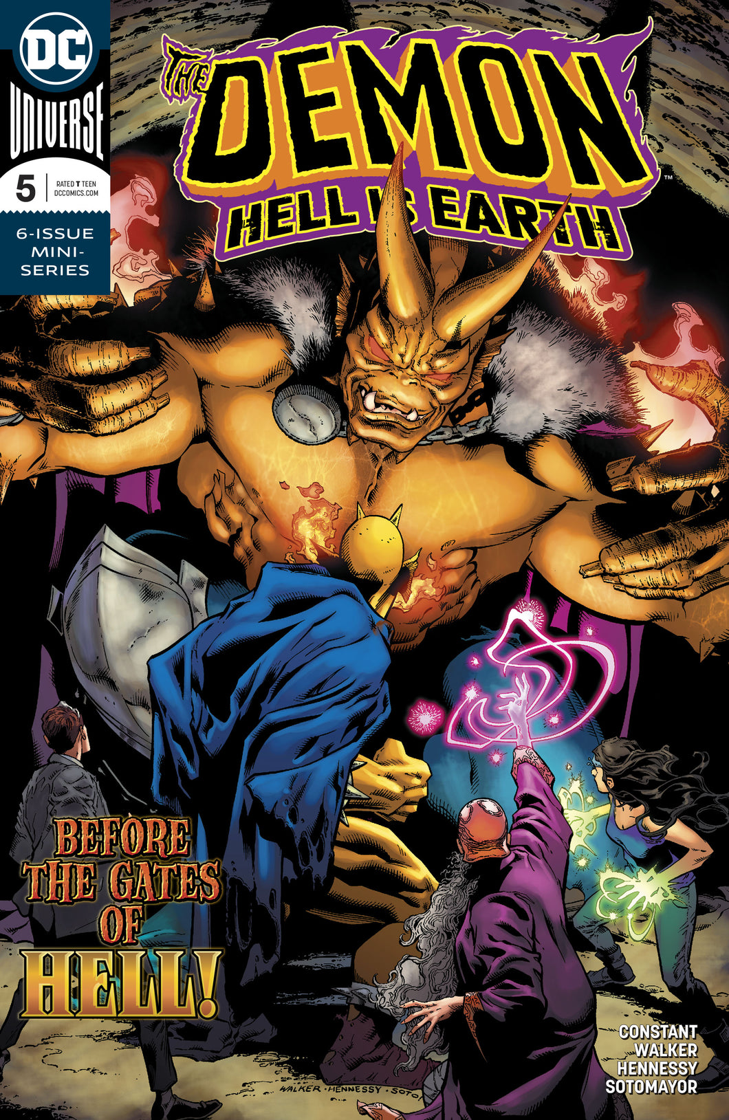 DEMON HELL IS EARTH #5 (OF 6)