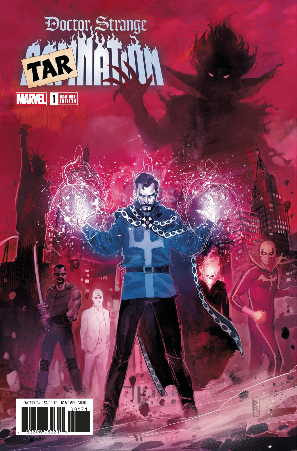 DOCTOR STRANGE DAMNATION #1 (OF 4) TARNATION VAR LEG